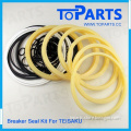 TEISAKU TR600 TR800 Hydraulic Breaker Seal kit For TEISAKU TR600 TR800 Hydraulic Hammer Seal Kit TR-600 repair kit for TR-800